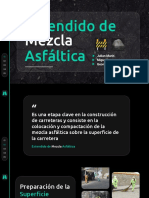 Extendido de Mezcla Asfaltica