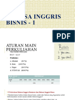 Bahasa Inggris Bisnis Pertemuan 1