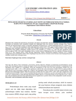 Pengaruh Lingkungan Kerja Dan Motivasi T PDF