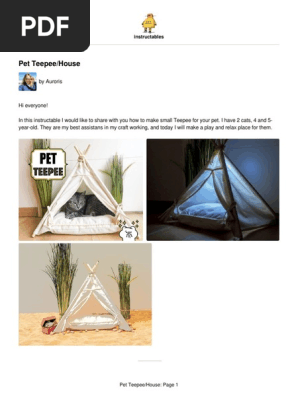 Pet-TeepeeHouse
