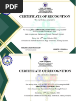 BSP Certificate | PDF | Scouting | Philippines