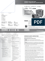 Electroheat MKVPlus Pool Heat Pump - Manual - ENG - Oct21 - W99341 F - 1