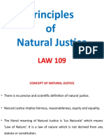 15 Principles of Natural Justice
