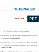 16 Constitutionalism