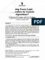 Tuning Fuzzy Logic GA PDF