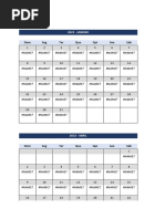 Lesson Program - ME 1 - 2023