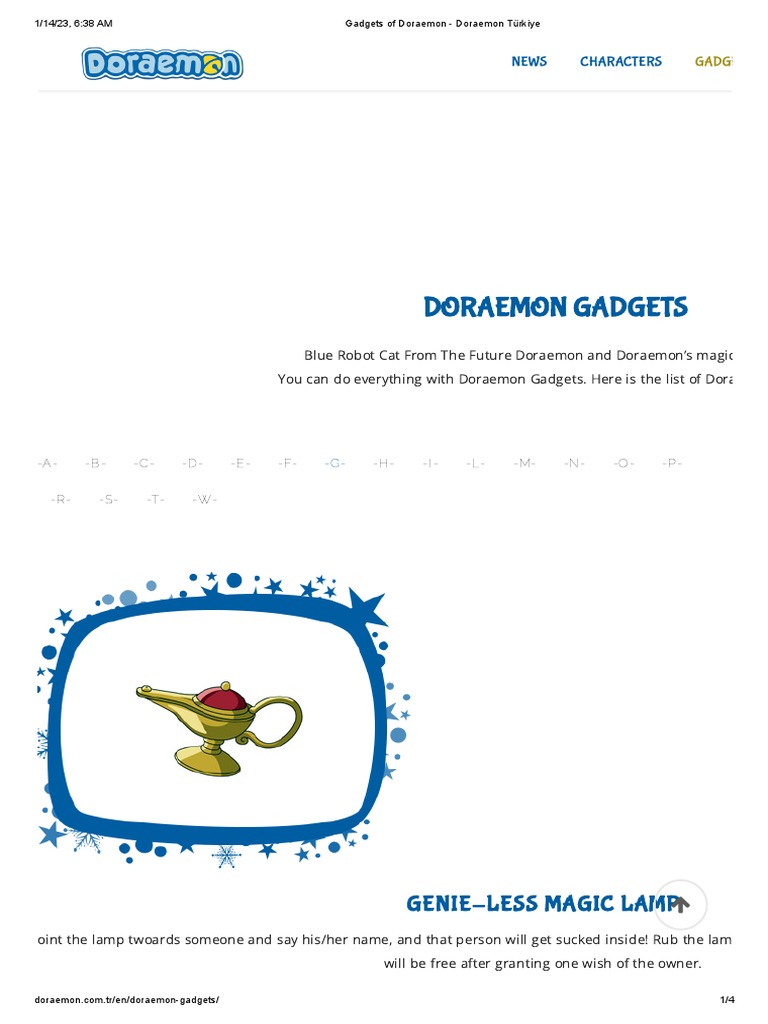 Gadgets of Doraemon 2 | PDF | Games & Activities