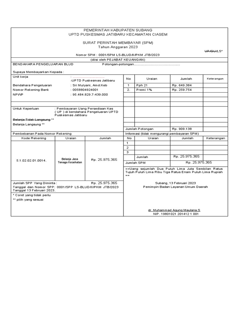Spm 2023 Baru Pdf Pengelolaan Keuangan Uang