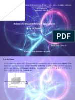 Tercera Evaluación Ley de Gauss PDF