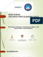 Programa High School Universidad Metodista de Costa Rica PDF