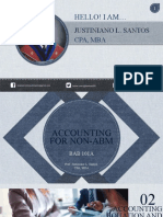 Accounting For Non-ABM - Accounting Equation and The Double-Entry System - Module 2 Asynchronous