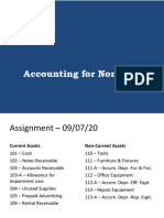 Accounting For Non-ABM - Journalizing Assignment