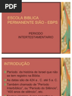 Aula de Periodo Interbiblico