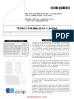 Técnico em Análises Clínicas