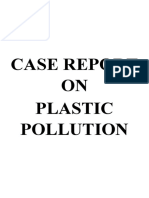 Case Report On Plastic Pollution