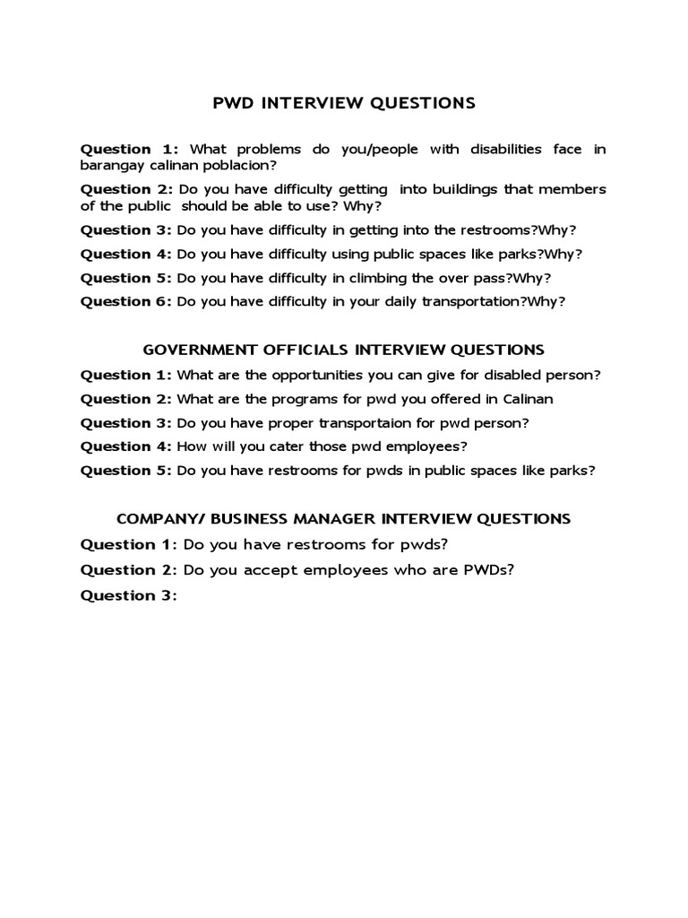 INTERVIEW-QUESTIONS | PDF