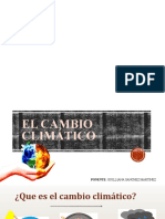 Cambio climático: gases, efectos y soluciones