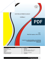 Kontrak Perkuliahan Auditing 1