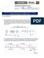 Ficha de Matematica 5to