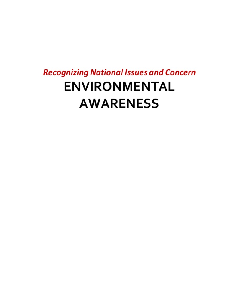 environmental-awareness-reviewer-pdf-climate-change-greenhouse-effect