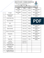 Rundown Kegiatan Kartini New