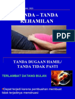 Tanda Kehamilan Dan Tanda Bahaya Kehamilan