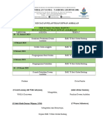 Rundown Acara Pelantikan Dewan Ambalan