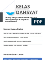 Strategi Mengajar Peserta Didik Baru Agar Semangat Belajar