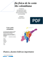 Geografía Física de La Costa Caribe Colombiana