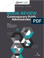 Book Review Contemporary Public Administration (2021) PDF