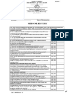 Revised MCForm - 2 provides medical history for student athletes