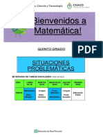 Quinto Grado Matemática Séptima Semana