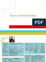 P1 RLL - Bab 1 Survey Volume Lalu Lintas
