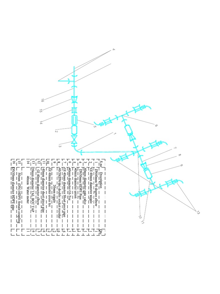 Water Point Drawing PDF | PDF