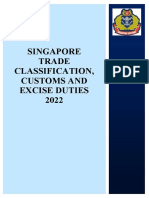 Tariff Duty Custom - Singapore