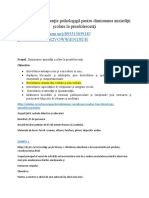 Program de Intervenţie Psihologigă Pentru Diminuarea Anxietăţii La Preadolescenţi