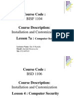 Topic 7a Computer Security PDF