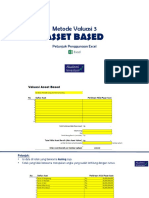 Metode Valuasi 3 - Asset Based - Petunjuk Penggunaan Excel PDF