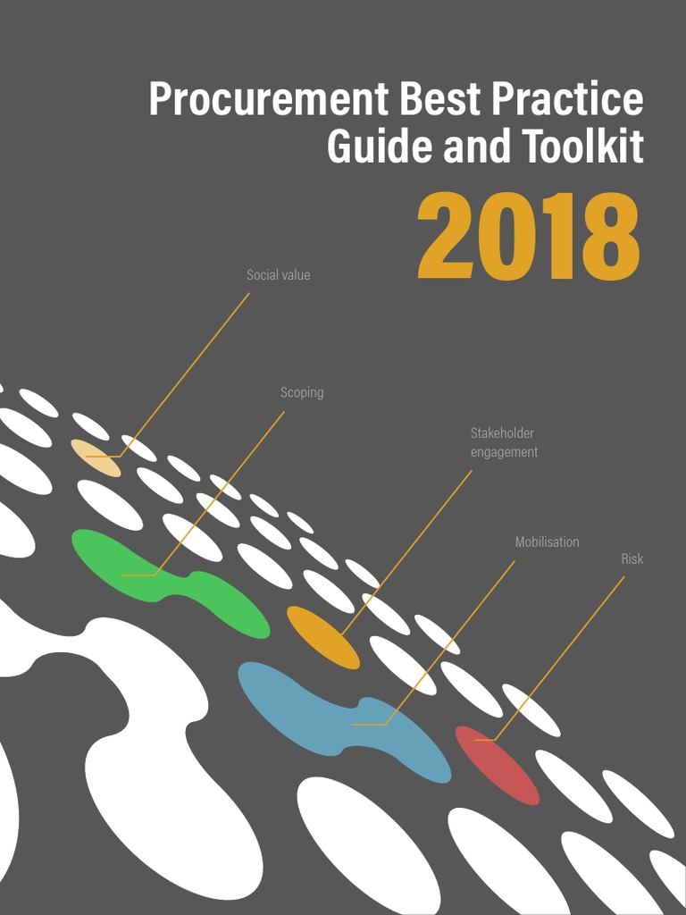 Procurement Best Practice Toolkit 2018 | PDF | Procurement | Business