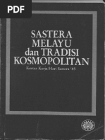 Sastera Melayu Dan Tradisi Kosmopolitan (PDFDrive) PDF | PDF