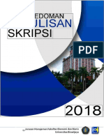 Buku Pedoman Penulisan Skripsi