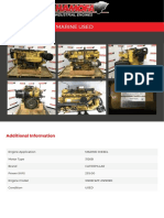 Caterpillar 3126B Marine Used PDF