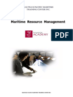 Maritime Resource Management Guide
