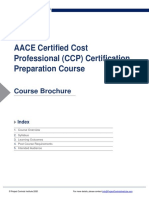AACE Certified Cost Professional (CCP) Certification Preparation Course