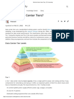 What Are Data Center Tiers - FS Community