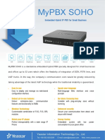 MyPBX SOHO Datasheet en