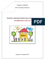 Kriterijiocjenjivanja Elementivrednovanja rn2019-2020 PDF
