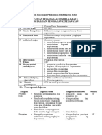 Contoh Rancangan Pelaksanaan Pembelajara
