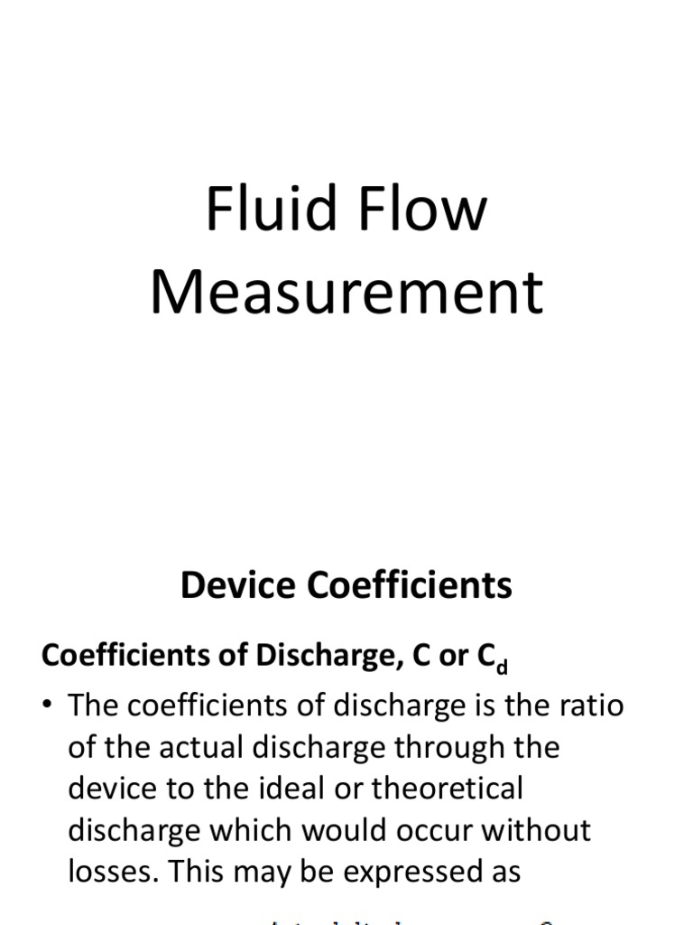 Understanding flow measurement devices an in depth look at venturi