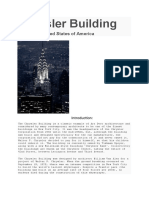 Chrysler Building: New York, United States of America